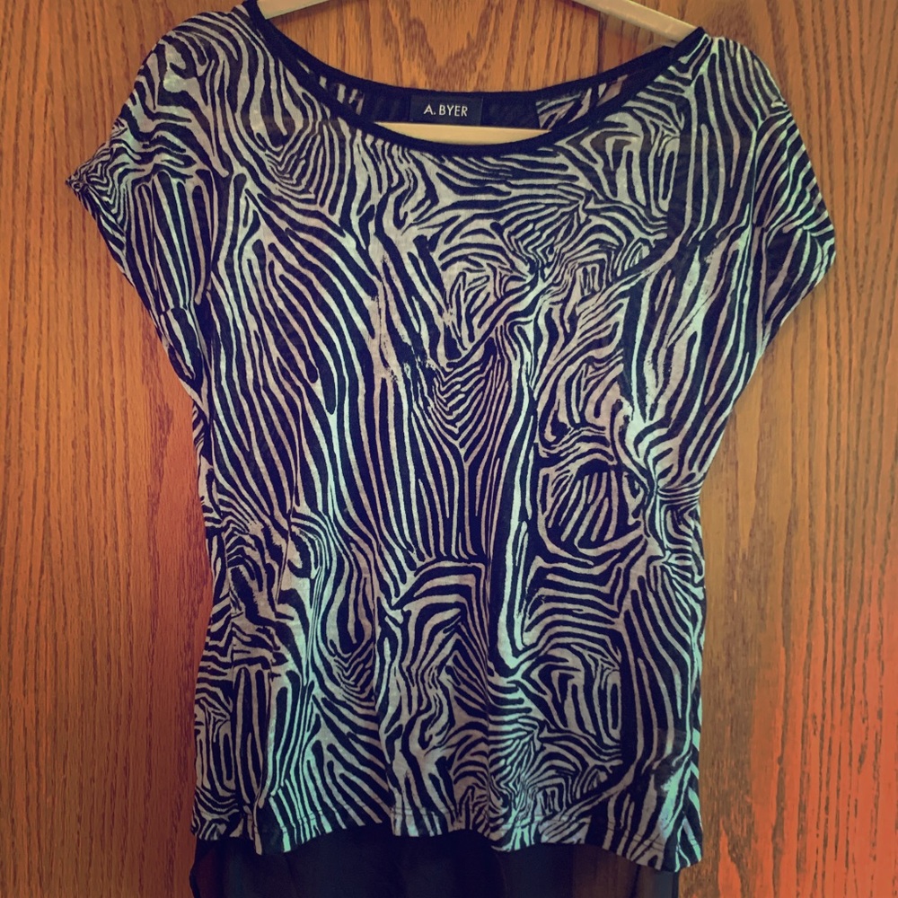 Zebra blouse